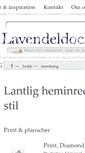 Mobile Screenshot of lavendeldockor.se